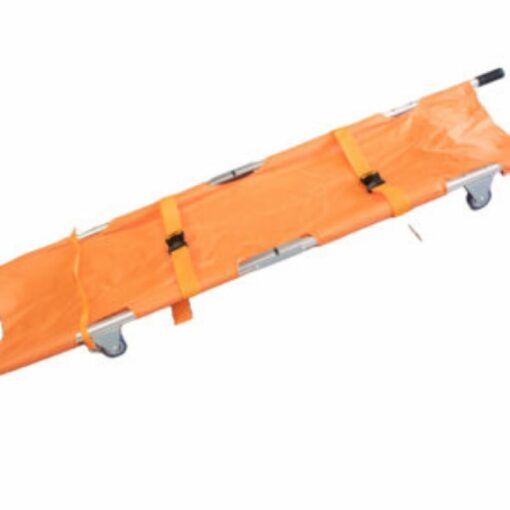 Stutenham – Foldable Stretcher with Wheels – Orange