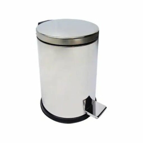 Stutenham – Stainless Steel Pedan Pin Waste Bin, 20L