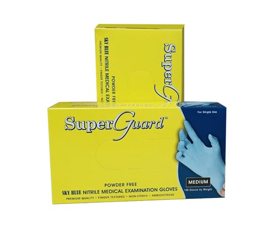 Super Guard – Handskoene Latex Poedervry – Medium