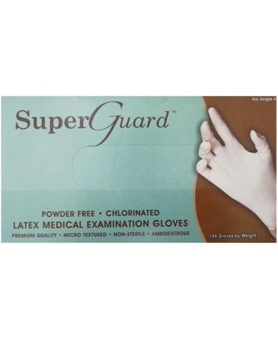 Super Guard – Handskoene Latex Poedervorm – Groot