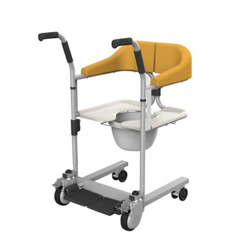 Transfer Commode and Over Toilet Wheelchair