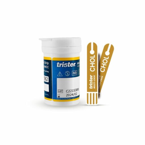 Trister – Multicheck Total Cholestrol 10'S Toetsstrook