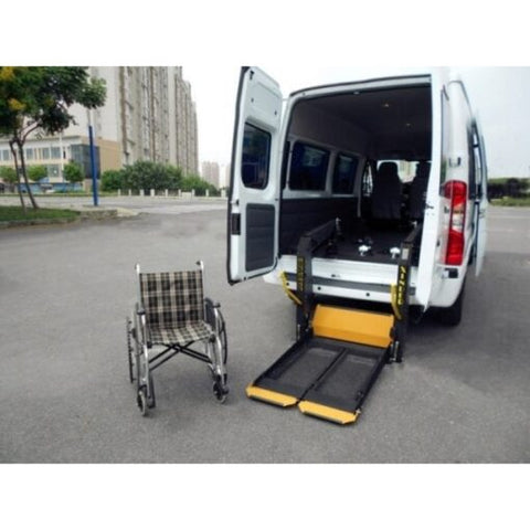 Twin Pillar Hydraulic Wheelchair with Lift Split Hoist