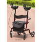 Rollator Upright Portable with seat, arm pad and bag