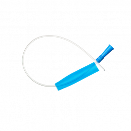 NELATON CATHETER (LIGHT BLUE), FR 24