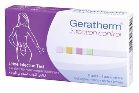 Geratherm Urine Infection Control Test 3’S