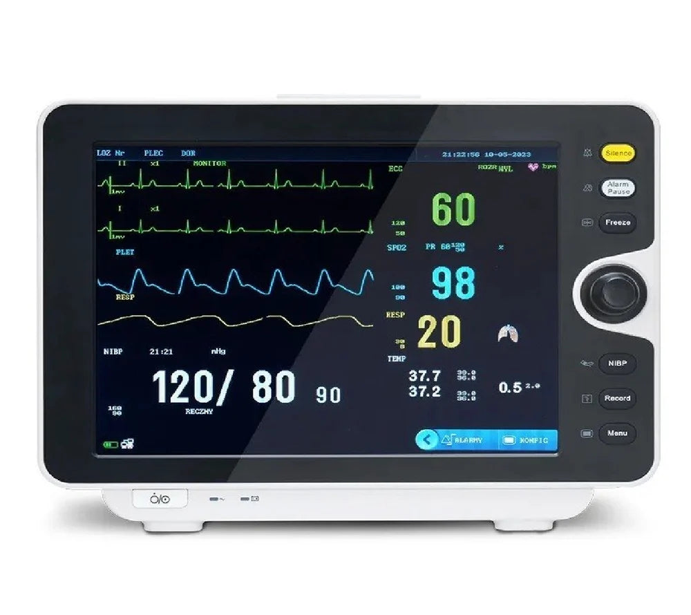 Yonker Multiparameter Patient Monitor in UAE ,reliable vital signs monitoring for hospitals and clinics.
